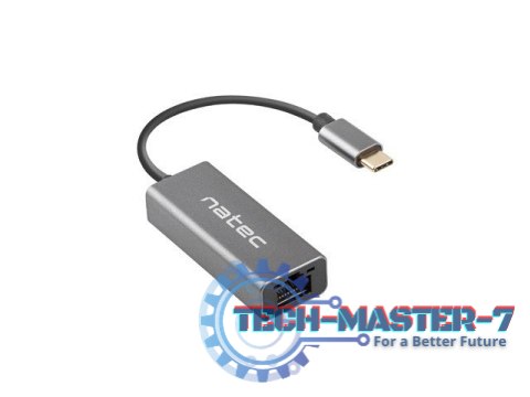 Karta sieciowa Cricket USB-C 3.1 - RJ-45 1Gb na kablu Karta sieciowa Cricket USB-C 3.1 - RJ-45 1Gb na kablu