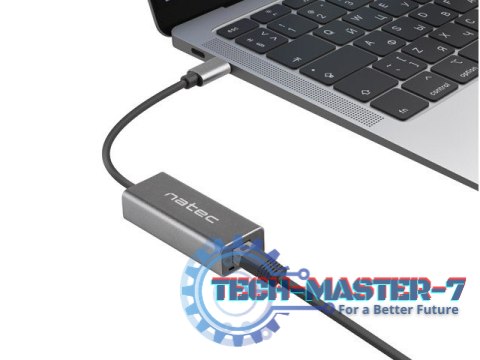 Karta sieciowa Cricket USB-C 3.1 - RJ-45 1Gb na kablu Karta sieciowa Cricket USB-C 3.1 - RJ-45 1Gb na kablu