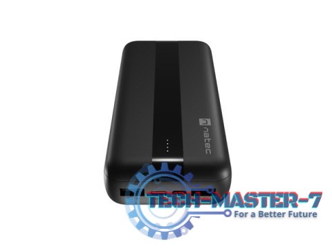 Powerbank Trevi 20000mAh 2x USB-A + USB-C Czarny Powerbank Trevi 20000mAh 2x USB-A + USB-C Czarny
