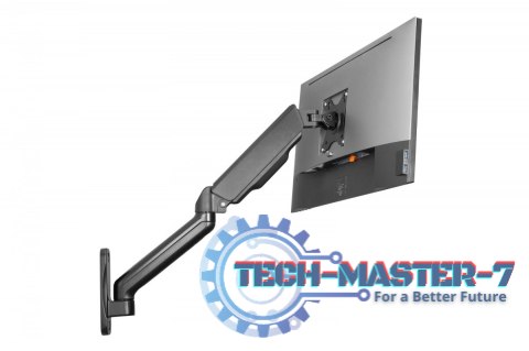 Uchwyt ścienny pojedynczy, 1xLCD, max. 32", max. obciążenie 9kg, ze sprężyną gazową, obrotowy Uchwyt ścienny pojedynczy, 1xLCD, max. 32", max. obciążenie 9kg, ze sprężyną gazową, obrotowy