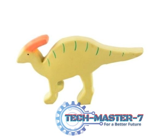 Zabawka gryzak Dinozaur Baby Parasaurolophus Zabawka gryzak Dinozaur Baby Parasaurolophus