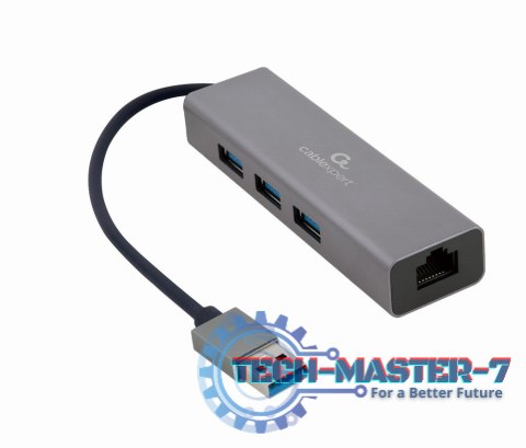 Adapter USB-AM to LAN GbE Hub 3xUSB 3.0 Adapter USB-AM to LAN GbE Hub 3xUSB 3.0