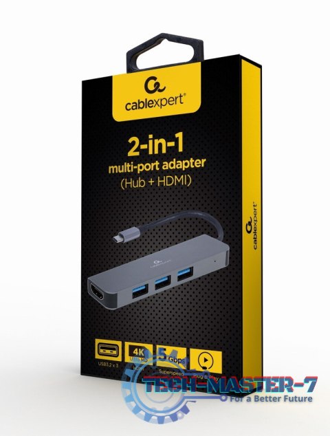 Adapter USB-C HDMI Hub 3xUSB 3.0 Adapter USB-C HDMI Hub 3xUSB 3.0