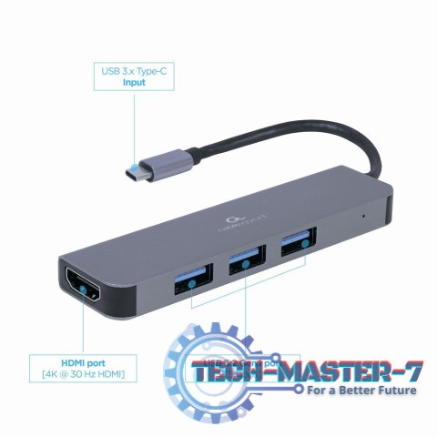 Adapter USB-C HDMI Hub 3xUSB 3.0 Adapter USB-C HDMI Hub 3xUSB 3.0