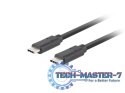 Kabel USB-C M/M 3.1 gen 2 1.8M 10GB/S PD100W czarny Kabel USB-C M/M 3.1 gen 2 1.8M 10GB/S PD100W czarny