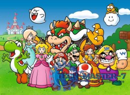 Puzzle 100 elementów XXL Super Mario