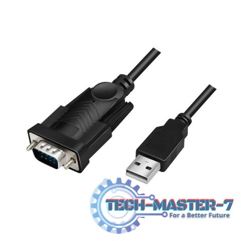 Adapter USB do portu szeregowego DB9, 1.5m Adapter USB do portu szeregowego DB9, 1.5m