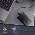 EE25-A6C Bezśrubowa aluminiowa obudowa zewnętrzna USB-C 3.2 Gen 1 - SATA 6G dla 2.5" SSD/HDD