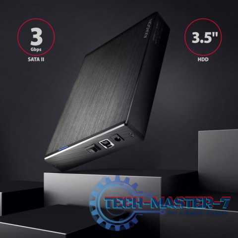 EE35-XA3 Obudowa zewnętrzna aluminiowa, USB 3.2 Gen 1 SATA 3G 3.5" EE35-XA3 Obudowa zewnętrzna aluminiowa, USB 3.2 Gen 1 SATA 3G 3.5"