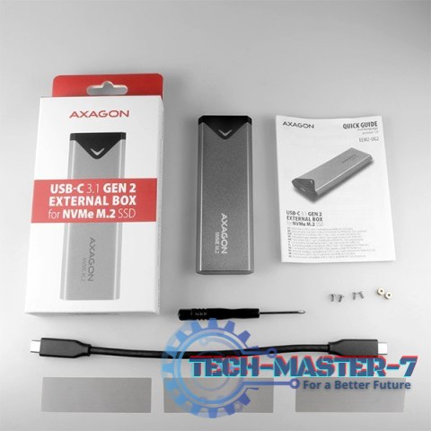 EEM2-UG2 Obudowa zewnętrzna aluminiowa, USB-C 3.2 Gen 2 - M.2 NVMe SSD, długość 42 do 80 mm szary EEM2-UG2 Obudowa zewnętrzna aluminiowa, USB-C 3.2 Gen 2 - M.2 NVMe SSD, długość 42 do 80 mm szary