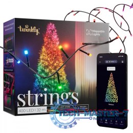 Inteligentne lampki choinkowe Strings 400 LED RGB łańcuch 32m
