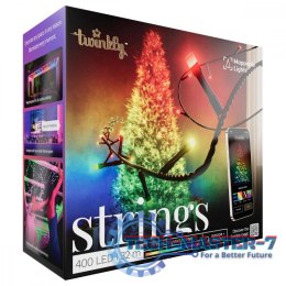 Inteligentne lampki choinkowe Strings 400 LED RGB łańcuch 32m
