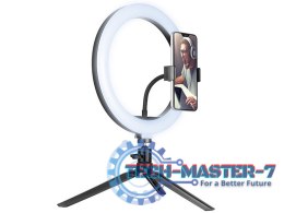 Lampa pierścieniowa Ring 26 cm z mini statywem