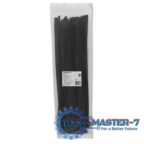 Opaski zaciskowe wielorazowe/trytytki | 7.2*400mm | Nylon UV | Czarne Opaski zaciskowe wielorazowe/trytytki | 7.2*400mm | Nylon UV | Czarne