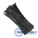 Opaski zaciskowe wielorazowe/trytytki | 7.2*400mm | Nylon UV | Czarne Opaski zaciskowe wielorazowe/trytytki | 7.2*400mm | Nylon UV | Czarne