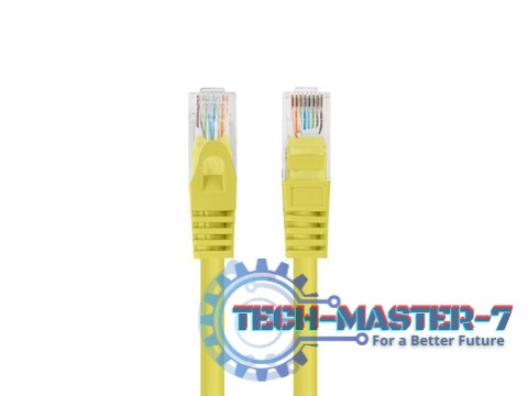 Patchcord kat.6 UTP 3M 10-pack fluke passed żółty Patchcord kat.6 UTP 3M 10-pack fluke passed żółty