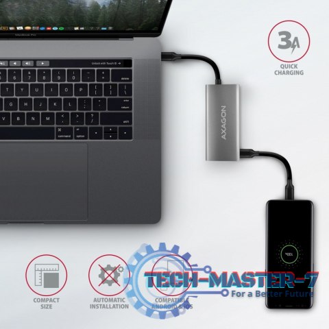 HMC-4G2 Hub USB Gen2 10Gbps, 2x USB-A + 2x USB-C, 13cm USB-C kabel HMC-4G2 Hub USB Gen2 10Gbps, 2x USB-A + 2x USB-C, 13cm USB-C kabel