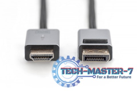 Kabel adapter DisplayPort - HDMI 4K 30Hz DP/HDMI M/M 1m Kabel adapter DisplayPort - HDMI 4K 30Hz DP/HDMI M/M 1m