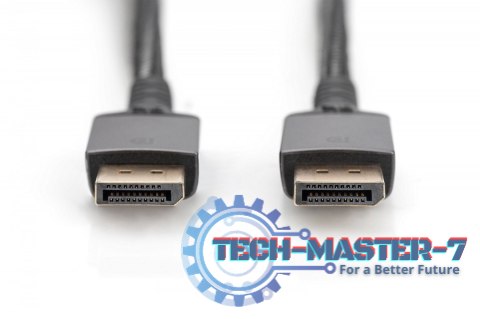 Kabel połączeniowy PREMIUM DisplayPort 8K60Hz UHD DP/DP M/M 2m Czarny Kabel połączeniowy PREMIUM DisplayPort 8K60Hz UHD DP/DP M/M 2m Czarny