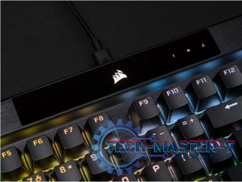 Klawiatura przewodowa K70 RGB Pro Black PBT Keycaps Klawiatura przewodowa K70 RGB Pro Black PBT Keycaps