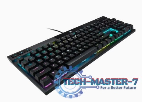 Klawiatura przewodowa K70 RGB Pro Black PBT Keycaps Klawiatura przewodowa K70 RGB Pro Black PBT Keycaps