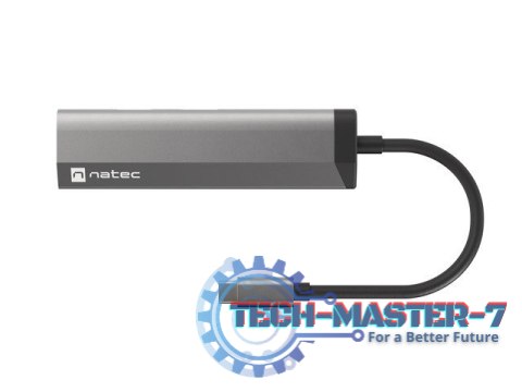 Stacja dokująca Multi Port Fowler Slim USB-C PD, 2x USB 3.0, HDMI 4K Stacja dokująca Multi Port Fowler Slim USB-C PD, 2x USB 3.0, HDMI 4K