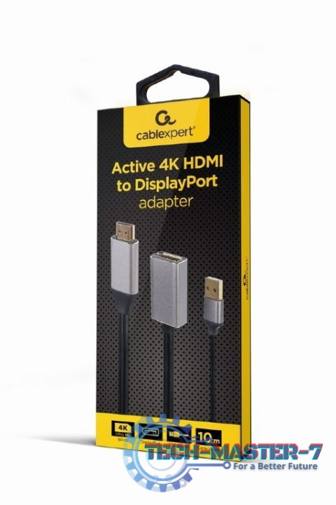 Adapter HDMI do DP 4K 60Hz USB-A powered Adapter HDMI do DP 4K 60Hz USB-A powered