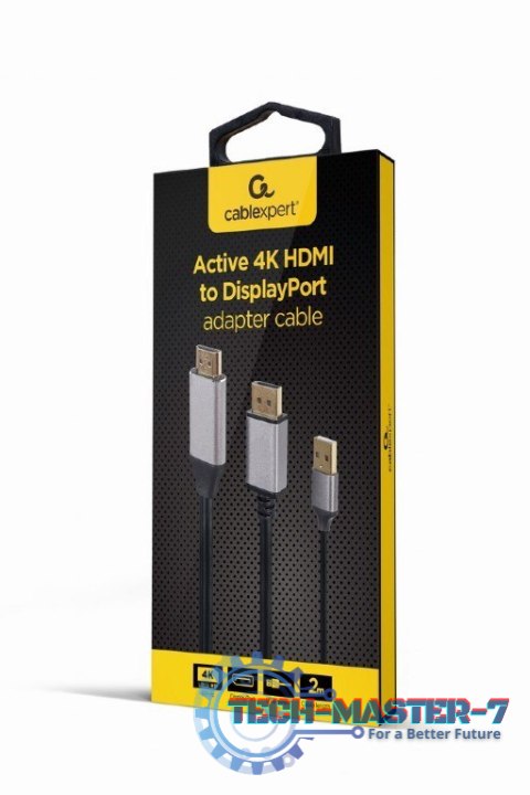 Adapter HDMI do DP 4K M 60Hz USB-A powered Adapter HDMI do DP 4K M 60Hz USB-A powered