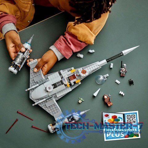 Klocki Star Wars 75325 Myśliwiec N-1 Mandalorianina Klocki Star Wars 75325 Myśliwiec N-1 Mandalorianina