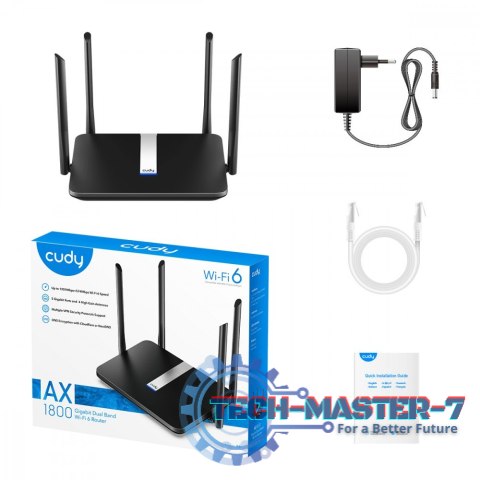 Router X6 Mesh Gigabit WiFi AX1800 Router X6 Mesh Gigabit WiFi AX1800