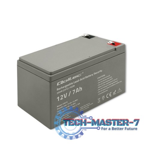 Akumulator AGM | 12V | 7Ah | max. 105A | Security Akumulator AGM | 12V | 7Ah | max. 105A | Security