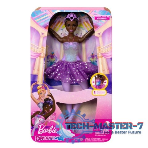 Lalka Barbie Dreamtopia Baletnica Magiczne światełka Brunetka Lalka Barbie Dreamtopia Baletnica Magiczne światełka Brunetka