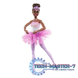 Lalka Barbie Dreamtopia Baletnica Magiczne światełka Brunetka