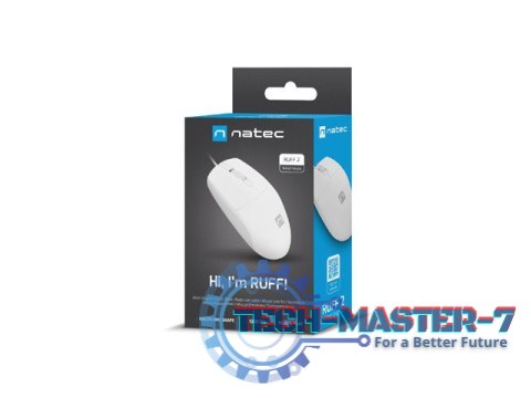 Mysz Ruff 2 1000 DPI Biała Mysz Ruff 2 1000 DPI Biała