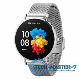 Smartwatch Verona Srebrno-stalowy