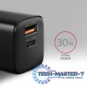 ACU-PQ30 Ładowarka sieciowa, PD & QC 30W, QC3.0,4.0/AFC/FCP/PPS/Apple, Czarna ACU-PQ30 Ładowarka sieciowa, PD & QC 30W, QC3.0,4.0/AFC/FCP/PPS/Apple, Czarna