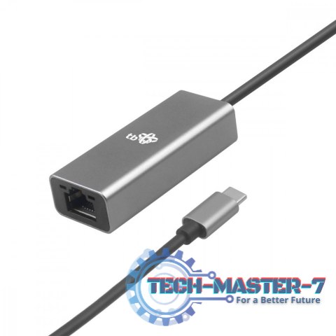 Adapter USB C - RJ45 szary, 10/100/1000 Mb/s Adapter USB C - RJ45 szary, 10/100/1000 Mb/s