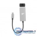 Adapter USB C - RJ45 szary, 10/100/1000 Mb/s