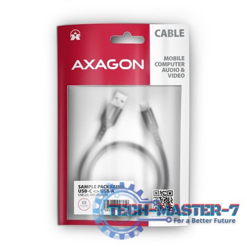 BUCM-AM20AB Kabel USB-C - USB-A, 2m, USB 2.0, 3A, ALU, oplot, Czarny BUCM-AM20AB Kabel USB-C - USB-A, 2m, USB 2.0, 3A, ALU, oplot, Czarny