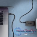 BUCM3-CM15AB Kabel USB-C - USB-C, 1.5m, PD 60W, 3A, ALU, oplot czarny