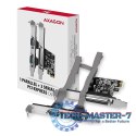 PCEA-PSN Kontroler PCIe 1x port równoległy LPT + 2x port szeregowy RS232 250 kbps, w zestawie SP & LP