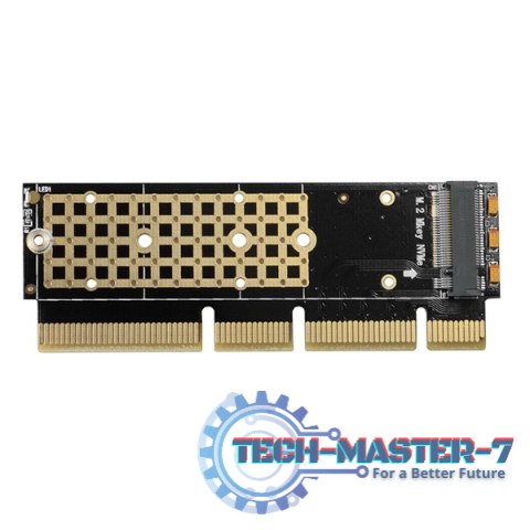 PCEM2-1U Adapter wewnętrzny PCIe x16/x8/x4, M.2 NVMe M-key slot, 1U PCEM2-1U Adapter wewnętrzny PCIe x16/x8/x4, M.2 NVMe M-key slot, 1U