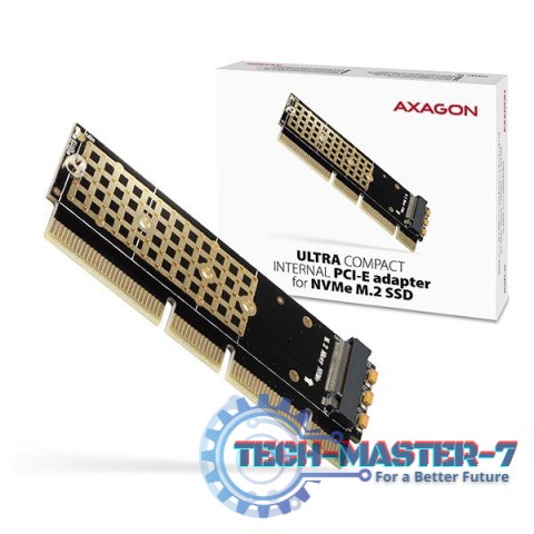 PCEM2-1U Adapter wewnętrzny PCIe x16/x8/x4, M.2 NVMe M-key slot, 1U PCEM2-1U Adapter wewnętrzny PCIe x16/x8/x4, M.2 NVMe M-key slot, 1U