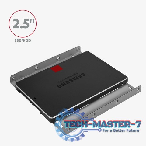 RHD-125S Ramka metalowa do montażu 1x 2.5" HDD w pozycji 3.5", szary RHD-125S Ramka metalowa do montażu 1x 2.5" HDD w pozycji 3.5", szary