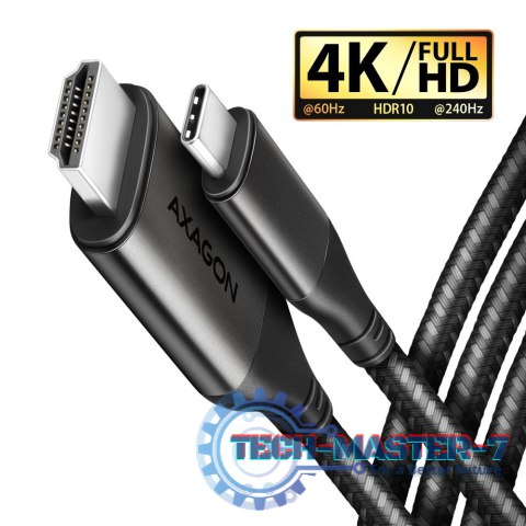 RVC-HI2MC Adapter USB-C -> HDMI 2.0 4K/60Hz Aluminum, 1.8m kabel RVC-HI2MC Adapter USB-C -> HDMI 2.0 4K/60Hz Aluminum, 1.8m kabel