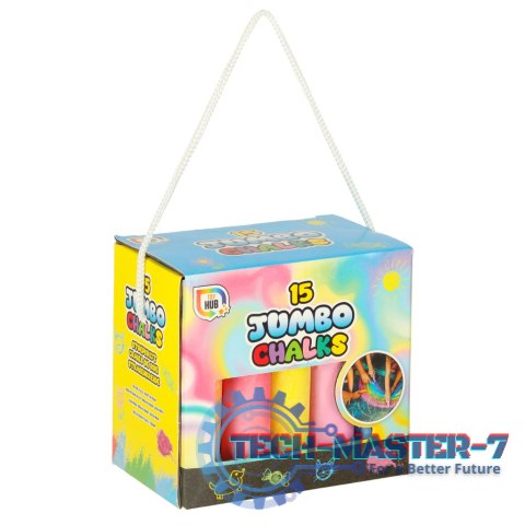 Kreda chodnikowa gruba Jumbo 15 el. Kreda chodnikowa gruba Jumbo 15 el.