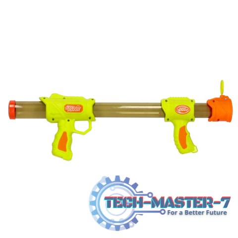 Pistolet na kulki karabin na piankowe naboje solidny dla dzieci gra 2w1 zielony Pistolet na kulki karabin na piankowe naboje solidny dla dzieci gra 2w1 zielony