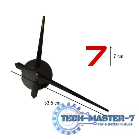 Zegar ścienny naklejany DIY regulowany 80-90 cm kolorowy 12 cyfr Zegar ścienny naklejany DIY regulowany 80-90 cm kolorowy 12 cyfr