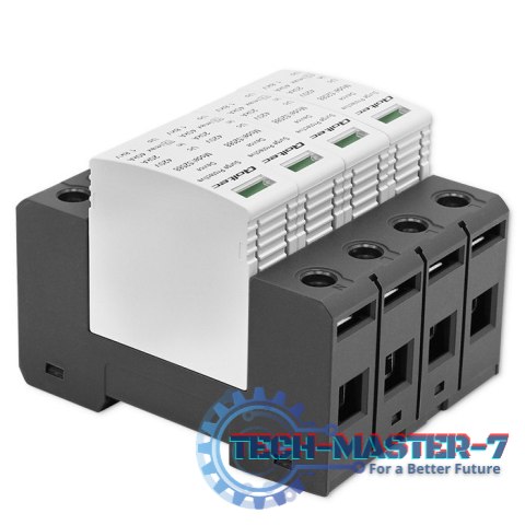 Ogranicznik ochronnik przepięć AC | 4P | 420V | T2 | C Ogranicznik ochronnik przepięć AC | 4P | 420V | T2 | C
