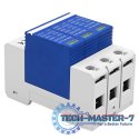 Ogranicznik ochronnik przepięć DC | 3P | 1000V | T2 | C Ogranicznik ochronnik przepięć DC | 3P | 1000V | T2 | C